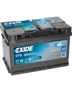 Автомобильный аккумулятор Start Stop EFB EL652 65 А ч Exide