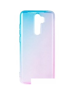 Чехол для телефона Gradient Dual для Xiaomi Redmi Note 8 Pro розово синий Case