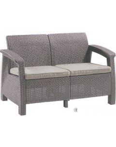 Садовый диван Corfu Love Seat 227644 капучино Keter