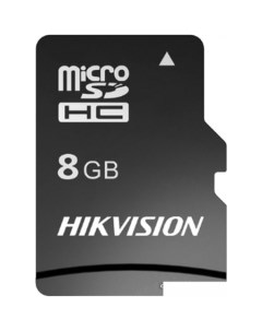 Карта памяти microSDHC HS-TF-C1(STD)/8G/Adapter 8GB (с адаптером) Hikvision