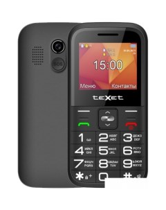 Мобильный телефон TM B418 черный Texet