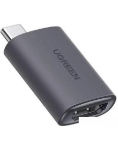 Адаптер US320 70450 HDMI USB Type C серый Ugreen