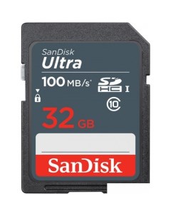 Карта памяти Ultra SDHC SDSDUNR-032G-GN3IN 32GB Sandisk