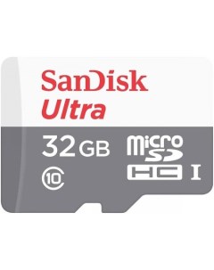 Карта памяти Ultra microSDHC SDSQUNR-032G-GN3MN 32GB Sandisk