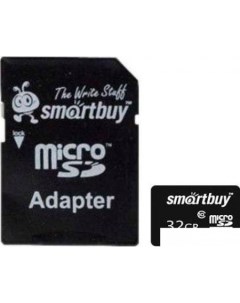 Карта памяти microSDHC Class 10 32GB SB32GBSDCL10 01 Smartbuy