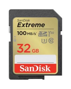 Карта памяти Extreme SDHC SDSDXVT-032G-GNCIN 32GB Sandisk