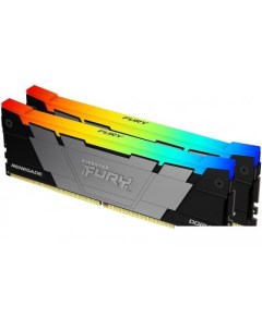 Оперативная память FURY Renegade RGB 2x8ГБ DDR4 3600МГц KF436C16RB2AK2 16 Kingston