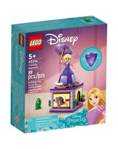 Конструктор Disney Princess 43214 Кружащаяся Рапунцель Lego