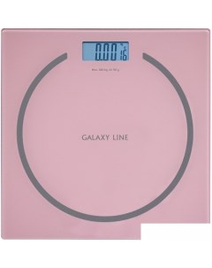 Напольные весы GL4815 (розовый) Galaxy line