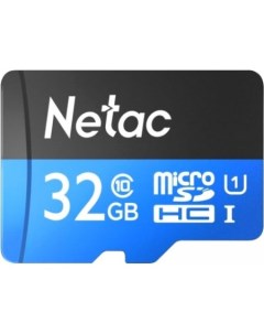 Карта памяти P500 Standard 32GB NT02P500STN-032G-R + адаптер Netac