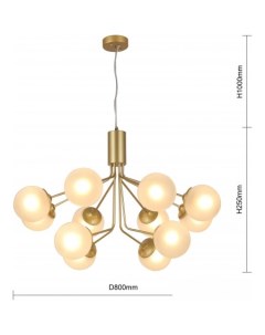 Подвесная люстра 2631-12U F-promo