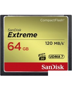 Карта памяти Extreme CompactFlash 64GB SDCFXSB 064G G46 Sandisk