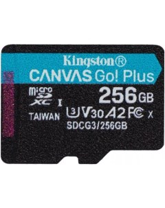 Карта памяти Canvas Go! Plus microSDXC 256GB Kingston