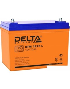 Аккумулятор для ИБП DTM 1275 L (12В/75 А·ч) Delta