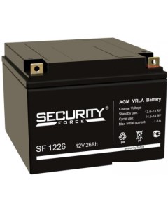 Аккумулятор для ИБП SF 1226 12В 26 А ч Security force