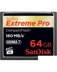 Карта памяти Extreme Pro CompactFlash 64GB (SDCFXPS-064G-X46) Sandisk