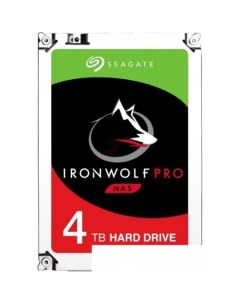 Жесткий диск IronWolf Pro 4TB ST4000NE001 Seagate