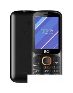 Мобильный телефон BQ 2820 Step XL черный оранжевый Bq-mobile