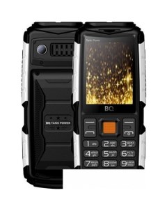 Мобильный телефон BQ 2430 Tank Power черный серебристый Bq-mobile