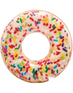 Круг для плавания Sprinkle Donut Tube 56263 Intex