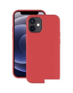 Чехол для телефона Gel Color для Apple iPhone 12 mini красный Deppa