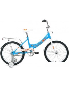 Детский велосипед City Kids 20 compact 2021 голубой Altair