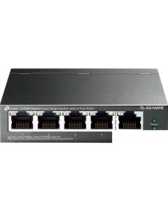 Настраиваемый коммутатор TL-SG105PE Tp-link