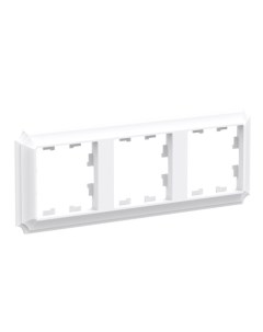 Рамка ATLASDESIGN Antique 3-местная лотос ATN101303 Schneider electric