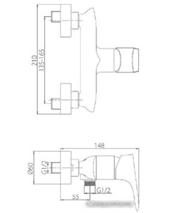 Смеситель Palace Grand 462000000 Damixa