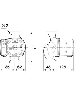 Циркуляционный насос UPS 32 55 180 Grundfos