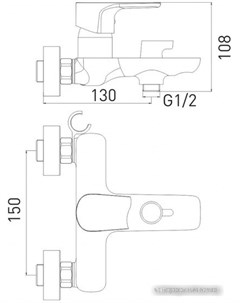 Смеситель Evo 2155297C Gross aqua