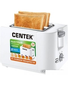 Тостер CT 1425 2017 белый Centek