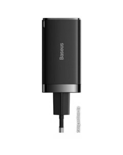 Сетевое зарядное GaN5 Pro Fast Charger 2C+U 65W (черный) Baseus