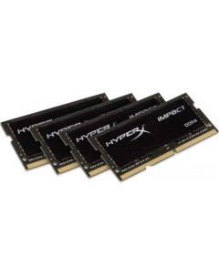 Оперативная память Impact 4x8GB DDR4 SODIMM PC4 19200 HX424S15IB2K4 32 Hyperx