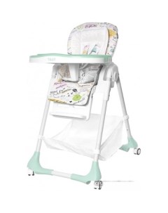 Стульчик для кормления Tiny T 652 1 бирюзовый Baby tilly