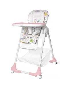 Стульчик для кормления Bistro T 641 2 розовый Baby tilly