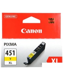 Картридж CLI 451Y XL Canon