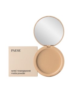 Пудра компактная Matte Powder Semitransparent 1А Paese