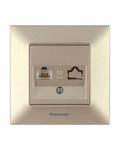 Розетка Arkedia Slim WNTC04042BR-BY Panasonic