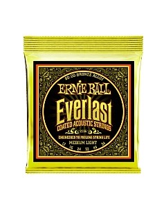 Струны для акустической гитары Ernie ball