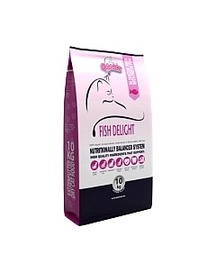 Сухой корм для кошек Premium Fish Deligh Quick-paw