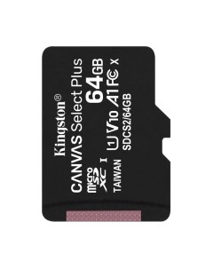 Карта памяти Canvas Select Plus microSDXC 64GB (SDCS2/64GBSP) Kingston