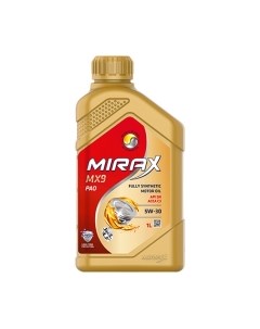 Моторное масло MX9 5W30 С3 SN Mirax