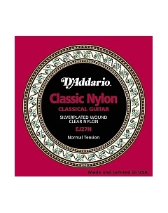 Струны для классической гитары D'addario