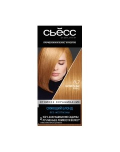 Крем-краска для волос Salonplex Permanent Coloration 8-7 Syoss