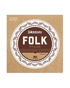 Струны для классической гитары D'addario