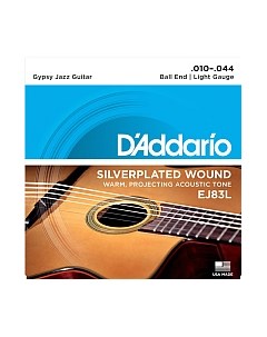 Струны для акустической гитары EJ-83L D'addario