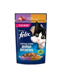 Влажный корм для кошек Felix