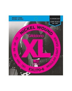 Струны для электрогитары EXL-170-6 D'addario