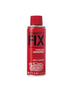 Лак для укладки волос Fix Hairspray сильной фиксации Johnny's chop shop